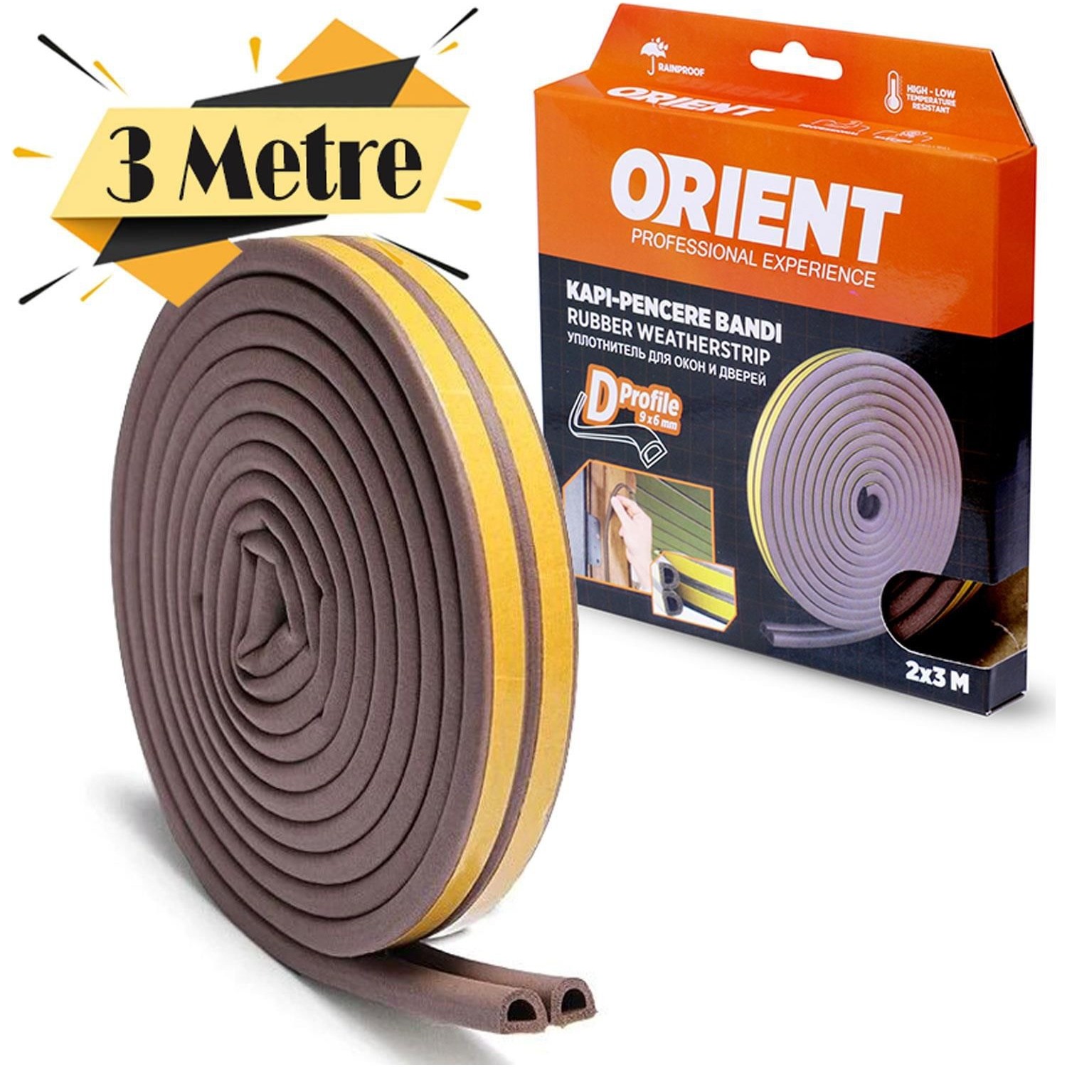 ORİENT KAUÇUK KAPI FİTİLİ KUTULU 